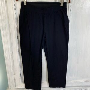 Simply Vera Vera Wang Black Cropped Dress Pants Size S